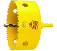 HSS BI-Metal DEEP Cut Hole Saw with Arbor 4-3/4"""" - 121MM Diameter