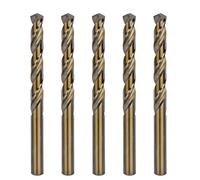 HSS Cobalt Drill Bit 23/64 in. HSS Co M35 Jobber Length Twist Drill Steel Metal-5Pcs