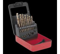 HSS Cobalt Split Point Fully Ground Drill Bit Set 19pc Metric