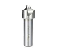 HSS Corner Rounding End Mill 4 Flute CNC Router Bits HSS Metal Milling Tool Cutter