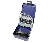 HSS-E Countersink and Deburring Countersink Set 6 Pieces Diameter 6.35-20.5 mm