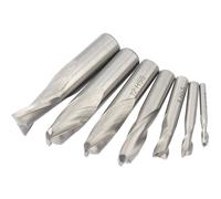 HSS End Mill Set Dia. Two Flute, 4 - 16mm