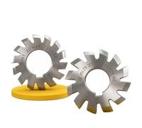HSS Gear 1PCS M0.5 M0.75 M1 M1.25 M1.5 M2 M2.5 | M3 M4 M5-M10 Modulus PA20 Degrees NO.1-NO.8 Milling Cutter Gear(NO.5,M3.5)
