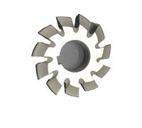 HSS Gear Mill Cutters M0.5 M1 M2 M3 M4-M8 Modulus PA20 degrees NO.1-NO.8 HSS Gear Milling cuttering Gear cutting tools(NO.4,M4x40)