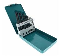 Makita Drill Bit Set D-54075 13-Piece HSS Ground Point Set Multi-Colour