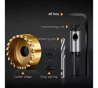 HSS Hole Saw KIT HIGH Quality Titanium Steel Cutters Drill BIT for Metal Stainless Steel Wood Door Window
