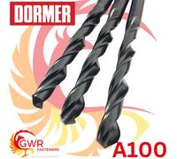 HSS Jobber DORMER Drill Bits A100 High Quality 4.0mm to 5.9mm 0.1mm Steps DIN338