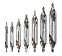HSS M2 Centre Drill Bits Set 60 Degree for Lathe Metalworking