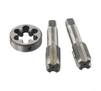 HSS M22 x 1.5mm Taper and Tap Set, with Die Metric Thread Right Hand High Steel, Threading Tool Kit