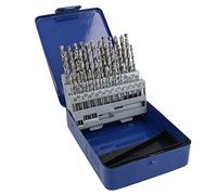 HSS Metric Drill Bit Set Split Point Drills in 0.1mm Increments 1mm - 6mm 51pc