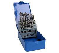HSS Metric MM Drill Bit Set for Metal Wood Steel 1mm - 13mm 25pc Set