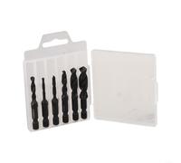 HSS Metric Thread Tap Set with Titanium Coating for Tapping and Deburring in Wood and Soft Materials (bagged)