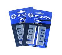 HSS Planer Blade 82 mm for Electric Planer Makita DKP180Z, DKP180RTJ, DKP181Z, DKP181ZU, 82 x 29 x 3 mm (2 Set = 4 Planer Blades)