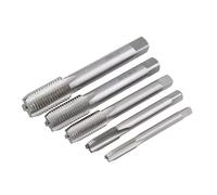 HSS Right Hand Tap M2 M3 M4 M6 M7 M8 M9 M10 M11 X0.5 X0.75 X1 X1.25 X1.5 X1.75 Metric Fine Thread Straight Flute Metal Taps for Pipes, Faucets(Right M3x0.5)