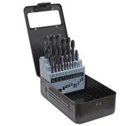 HSS Roll Forged Drill Bit Set 25pc 1-13mm - Sealey DBS25RF New