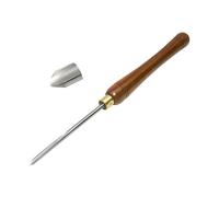 HSS Roughing Spindle Gouge Woodturning Tools 25 & 22mm Woodworking Turning Chisels with Walnut Handle for Lathe(6.35mm)