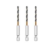 HSS Screw Taps, 3/7/13 Pcs Hex Shank Cobalt Twist Drill Bits(3pcs 2.5mm)