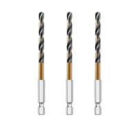 HSS Screw Taps, 3/7/13 Pcs Hex Shank Cobalt Twist Drill Bits(3pcs 4.5mm)