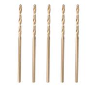 HSS Screw Taps, M35 Cobalt Drill Bits Pack Of 5 1-4mm Straight Shank 135 Degree Split Point(2mm 5PCS)