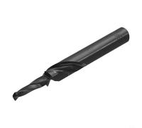HSS Spiral Step Drill Bit for Metal/ 90/180 Degree Counterbore with Chamfer Function/Hex Shank Twist Drills for M3-M10 Steel Aluminum Copper Alloy/Black Finish/ 1 Piece(M5*180 Degree)