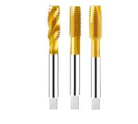 HSS Steel Screw Tap Spiral Metric Thread Tap M2-M18 Machine Tap HSS6542 Threading Tool Tap Drill Bit(Straight,M10x1.5)
