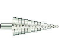 HSS Step Conical Drill Bit Straight Flutes | T Line Diameter 4 > 30 mm