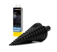 HSS Step Drill Bit 4-32mm High Speed Steel Step Cone Bits Hole Cutter Hex Shank Metric Double Slot Cone Cutting Drill for Wood Sheet Metal PVC Thin Metals