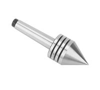 HSS Tailstock Live Center, MT2 Lathe Live Center with 60 Degree Taper, Wear CNC Lathe Tailstock Accessories for Woodworking and Metal Turning