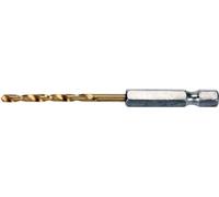 HSS-TiN 3,5 mm HEX metal drill bits