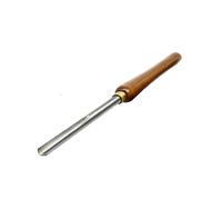 HSS Wood Turning Tools Lathe Spindle Roughing Bowl Gouge Woodworking Woodturning Chisels with Walnut Handle(10mm Bowl Gouge)