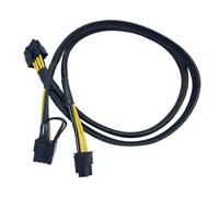 HSSDTECH 10pin to 8 + 6pin Power Supply Cable Replacement for DELL Precision 5820 Power supply cable (50CM)