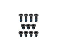 HSSDTECH Base Housing Screws for ASUS Zenbook S 13 OLED UX5304 UX5304MA UX5304VA 11pcs Black Bottom Case Screws