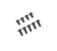 HSSDTECH Black Stand Screws for Lenovo IdeaPad Slim 3 14ABR8 82XL IdeaPad Slim 3 14AMN8 82XN IdeaPad Slim 3 14IAH8 83EQ IdeaPad Slim 3 14IAN8 82XA (5 Long Screws + 4 Short Screws)