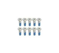 HSSDTECH Bottom housing screws for ASUS Chromebook Flip C425 C425TA C433 C433TA C443TA 10pcs Bottom Case screws silver