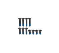 HSSDTECH Bottom Housing Screws for ASUS ProArt P16 H7606 H7606WI H7606WU H7606WP H7606WP-P16.R95070 H7606WM H7606WV H7606WV-P16.R3704060 11pcs Black Bottom Case Screws