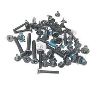 HSSDTECH Complete Set of Screws Replacement Part for ASUS ROG Xbox Ally X (2025) RC73XA Screw Kit (Black Bottom Case, Battery, Macro Key, Haptic Motor, Joystick, Trigger Button Module Screws)
