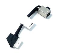 HSSDTECH DC in Power Jack Charging Port Replacement for Dell 14 DC14250 DC14255, 01CF2C 450.0UQ07.0002 DC Jack DC in Power Jack Charging Port Connector