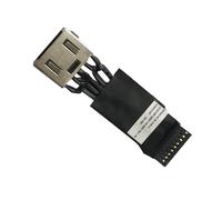 HSSDTECH DC in Power Jack Charging Port Replacement for Lenovo ThinkPad P50 20EN 20EQ, P17 GEN 1 20SN 20SQ, DC30100PE00 DC Jack DC in Power Jack Charging Port Connector