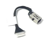 HSSDTECH DC Power Port Charging Port Replacement Part for Dell Pro 14 PC14250 P193G, Pro 14 PC14255, Pro 16 PC16250 P134F, Pro 16 PC16255 038G5F 450.0VJ0E.0001 DC Jack Charging Port Connector