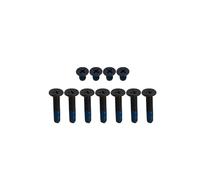 HSSDTECH Floor Casing Laptop Screws for ASUS Vivobook Pro 16X M7600 M7600QA M7600QE M7600QC N7600 N7600PC N7600ZE X7600 X7600PC 11pcs Black Bottom Case Screws