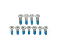 HSSDTECH Floor Housing Screws for ASUS Chromebook CX1100 CX1100CNA 11pcs Silver Bottom Case Screws