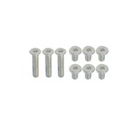 HSSDTECH Floor Housing Screws for Lenovo IdeaPad Pro 5 16IRH8 83AQ IdeaPad Pro 5 16ARP8 83AS IdeaPad Pro 5 16APH8 83AR IdeaPad Pro 5 16IMH9 83D4 IdeaPad Pro 5 16AHP9 83D5 9pcs Silver