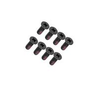 HSSDTECH Laptop Bottom Screw Set for HP 14-CK 14-CM 240 G7 245 G7 246 G7 Black (8 PCS)