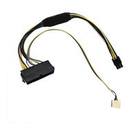 HSSDTECH Power Cable for HP Elite 8100 8200 8300 800 G1 Z220 Z230 Z240 Compaq 8300 6200 24-Pin to 6-Pin 30 cm