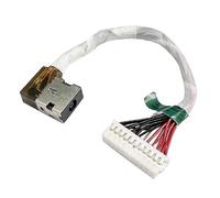 HSSDTECH Power Supply Charger DC Power Jack for HP Omen 17-CK 17T-CK M45544-S32 M57115-001 330W DC Power Dock DC Power Port DC Power Plug DC Power Socket Cable