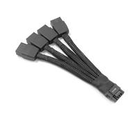 HSSDTECH RTX 4090/RTX 4080 12VHPWR GPU Stromkabel - 4x8Pin Auf 16Pin (12+4) 15cm 16AWG Verstärkt