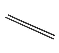 HSSDTECH Rubber Feet Strips Replacement for Dell XPS 13 9370,9380 P82G002,7390 P82G003, 9305 P82G004 for Laptop Bottom Case Nonskid Silicone Bumper Rubber Foot Strips (Black) (2pcs)