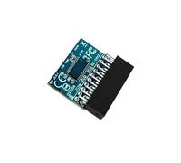 HSSDTECH TPM 2.0 LPC 20pin SLB9665 Security Module for GIGABYTE Motherboard H110 H110M X150 X150M H170 X99 GA-H110-D3A, GA-H110M-S2PH, GA-X150M-PLUS Mainboard Security Module GC-TPM 2.0