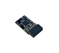 HSSDTECH TPM 2.0 SPI 12pin SLB9670 Security Module for Gigabyte Motherboard Z790 D/UD AX/S DDR4, Z790M AORUS Elite AX Ice, Z790 AORUS PRO X Mainboard Security Module GC-TPM 2.0