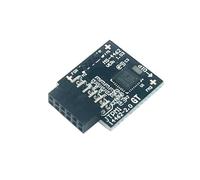 HSSDTECH TPM 2.0 SPI 12pin SLB9670 Security Module for MSI MS-4462 B550, B550M, B650, B650M, B550 Gaming WiFi/A PRO, B550M PRO-VDH WiFi/PRO-Dash intel 800 AMD X670 Series Mainboard